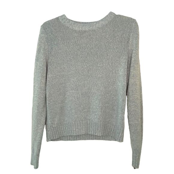 H&M Divided Women Baby Blue Knit Pullover Sweater Soft Small - Picture 4 of 10